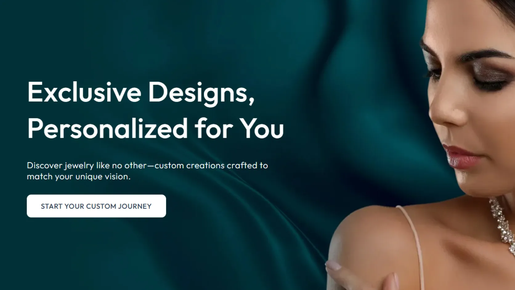 PrimeStyle e-commerce preview showing jewelry product interface